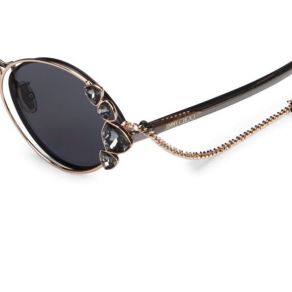 Jimmy Choo ShineS Sunglasses Swarovski Crystal 25th Anniversary Limited Edition - Picture 12 of 17